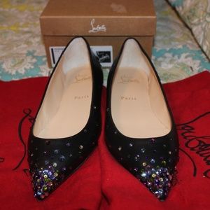 CHRISTIAN LOUBOUTIN DEGRASTRASS BLACK 37